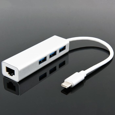 Çin Çok İşlevli Tip - C Transfer Ağ Kartı 3.1 USB + Turn Rj45 Gigabit Ağ Kartı +3.0 USB HUB Ücretsiz Sürücü Tedarikçi