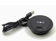 10w Fast Charging Black USB Smart Home Wireless Power Charging Socket British Standard