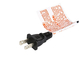 Danışma Dağı USB Fiş Soket CE Belgesi Plastik AC 110 V 50 HZ UI Belgesi Tedarikçi